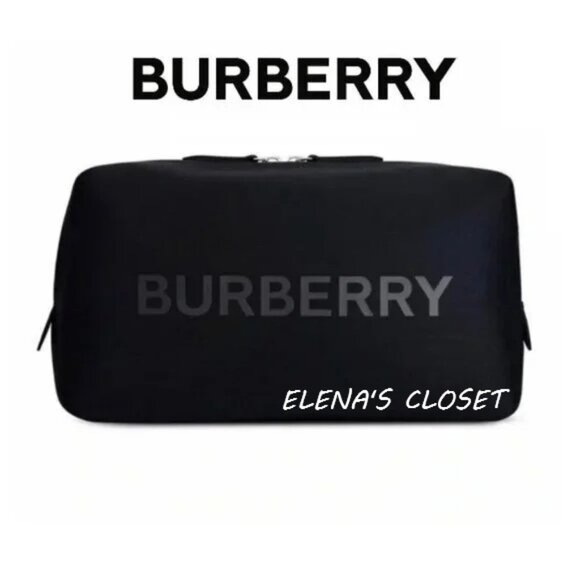 NEW ~ BURBERRY COSMETIC BAG - Picture 1 of 9